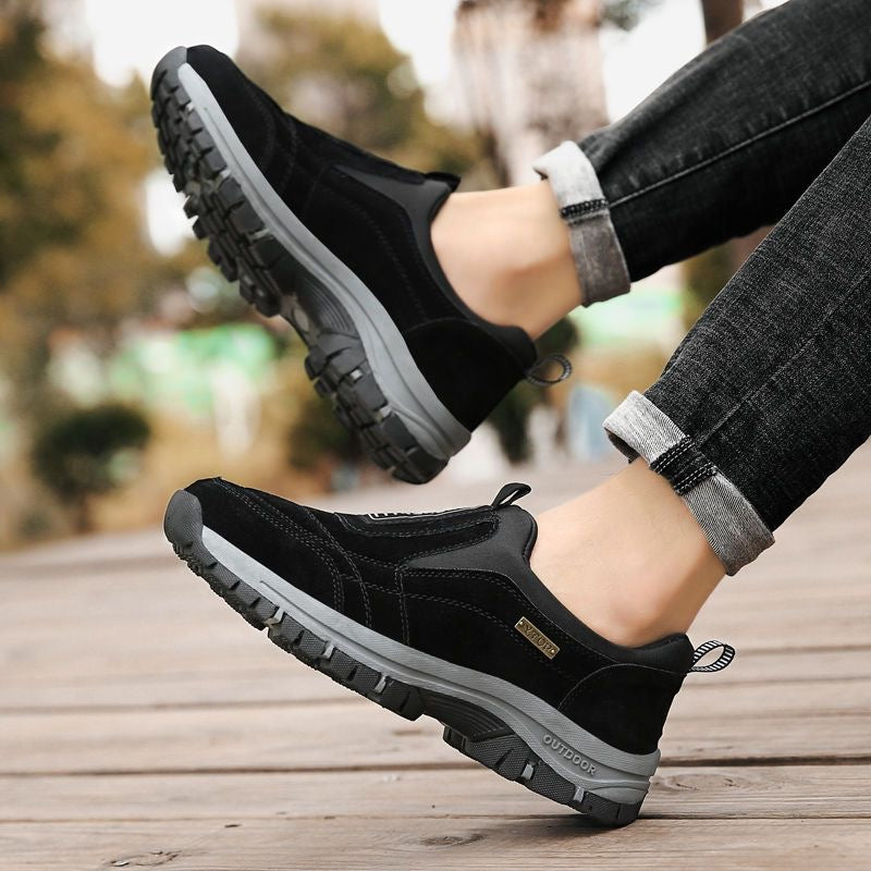 🎁Deux achetés, un offert ! Chaussures orthopédiques pour hommes imperméables et confortables pour la marche et la randonnée(Convient à Tous les Genres)