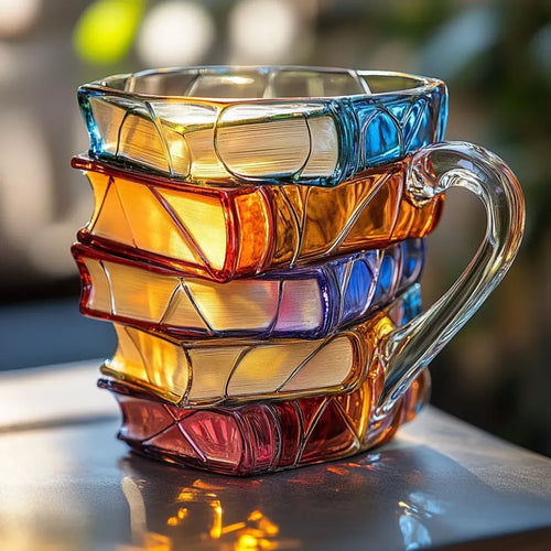 🔥2025 Mug Livre Peint À La Main【Le Cadeau Parfait Pour Chaque Amoureux De La Lecture】