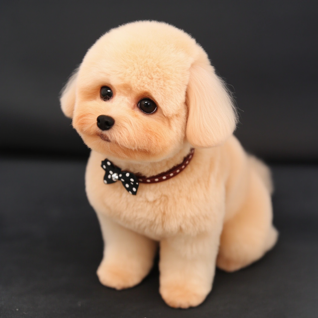 Coeurva Chien En Peluche à Poil Court, Compagnon Pour Enfants