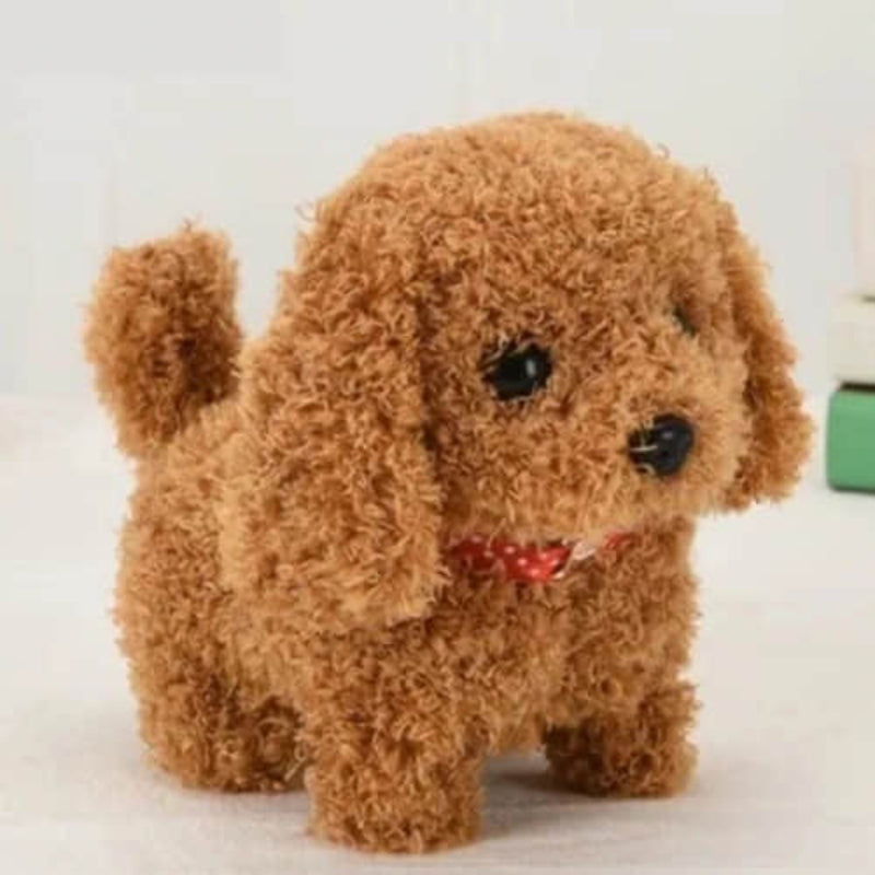 Coeurva Chien En Peluche à Poil Court, Compagnon Pour Enfants