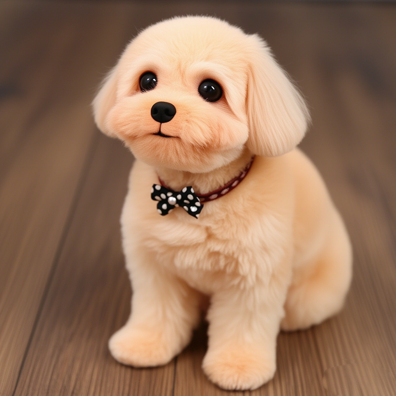 Coeurva Chien En Peluche à Poil Court, Compagnon Pour Enfants