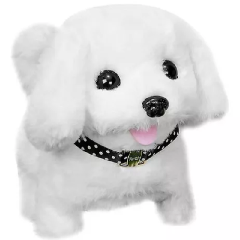 Coeurva Chien En Peluche à Poil Court, Compagnon Pour Enfants