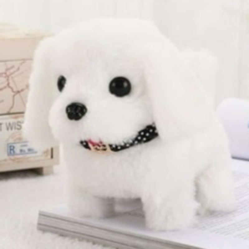 Coeurva Chien En Peluche à Poil Court, Compagnon Pour Enfants