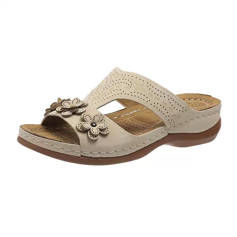 Sandales orthopédiques pour femme, soulagent les douleurs au dos et aux pieds 🔥💖 Deuxième paire à moitié prix
