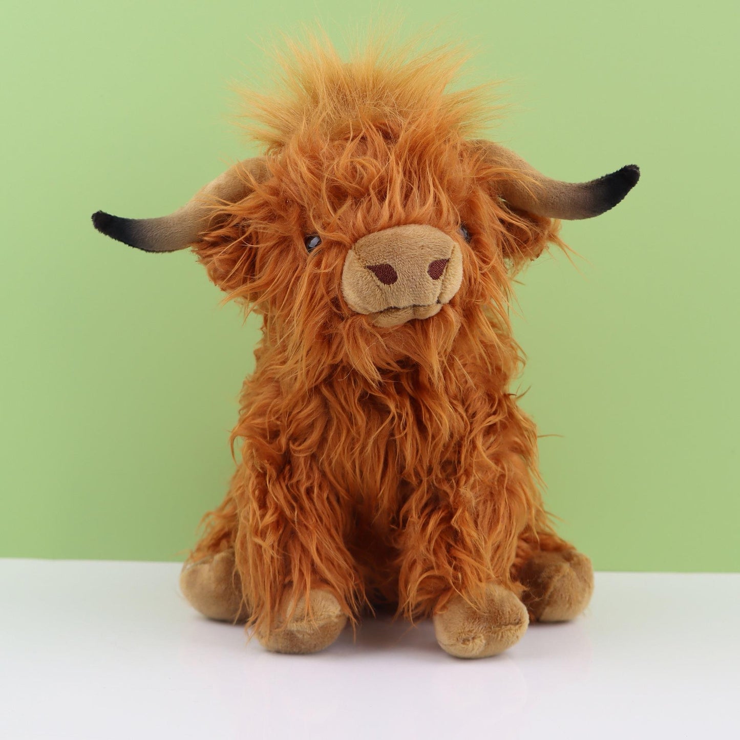 Star des foyers français 🎁 La peluche Highland Cow Coeurva™🐮adorable et réconfortante est adorée par toute la famille