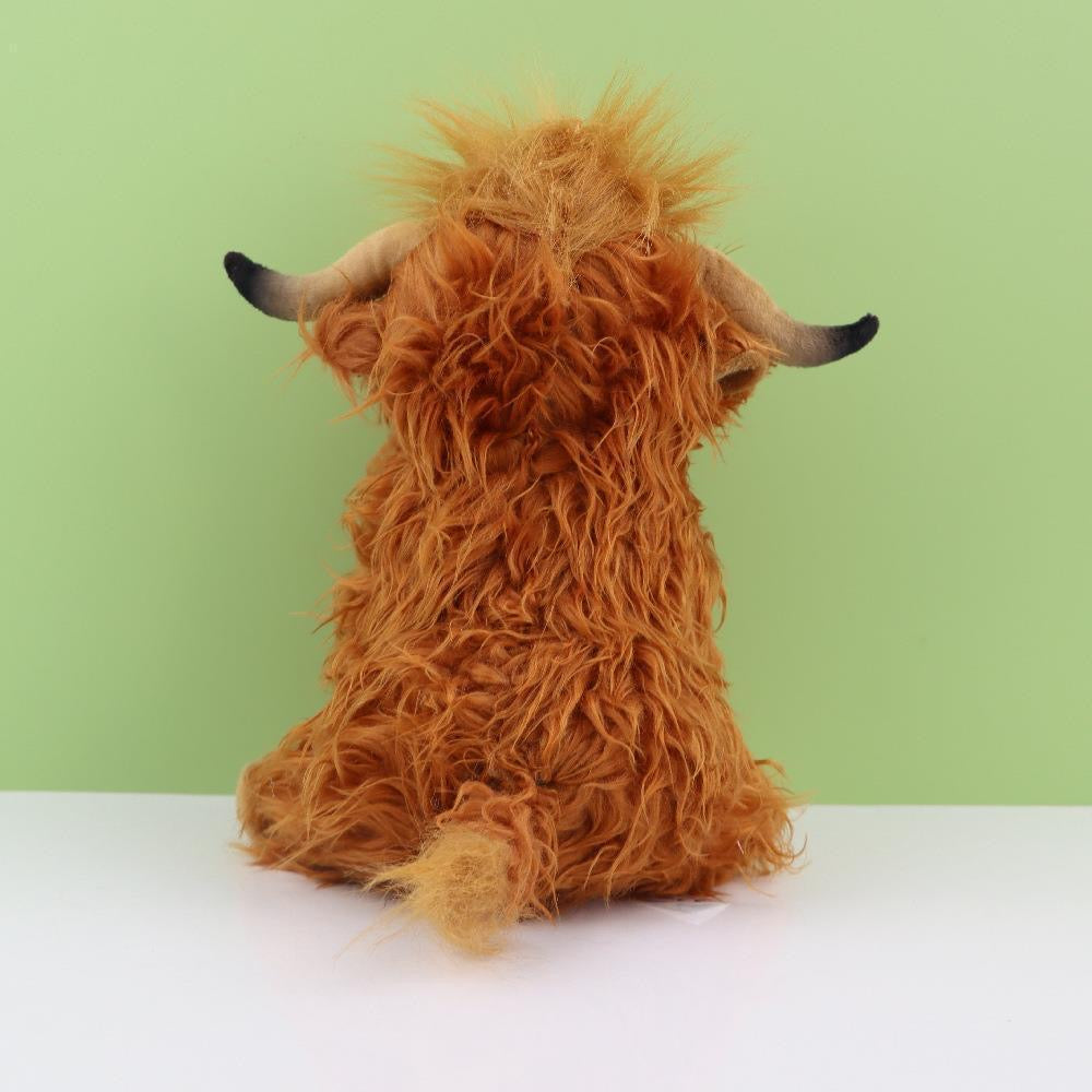 Star des foyers français 🎁 La peluche Highland Cow Coeurva™🐮adorable et réconfortante est adorée par toute la famille