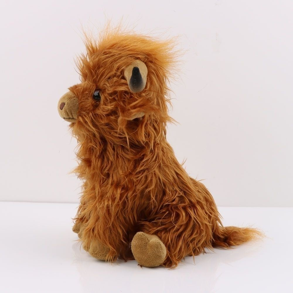 Star des foyers français 🎁 La peluche Highland Cow Coeurva™🐮adorable et réconfortante est adorée par toute la famille