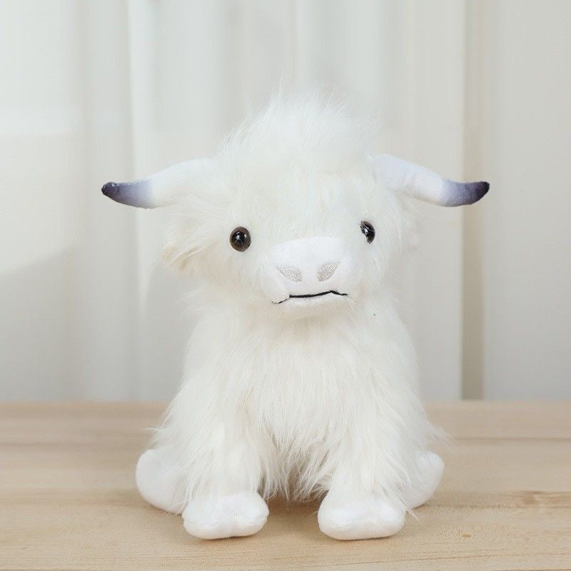 Star des foyers français 🎁 La peluche Highland Cow Coeurva™🐮adorable et réconfortante est adorée par toute la famille