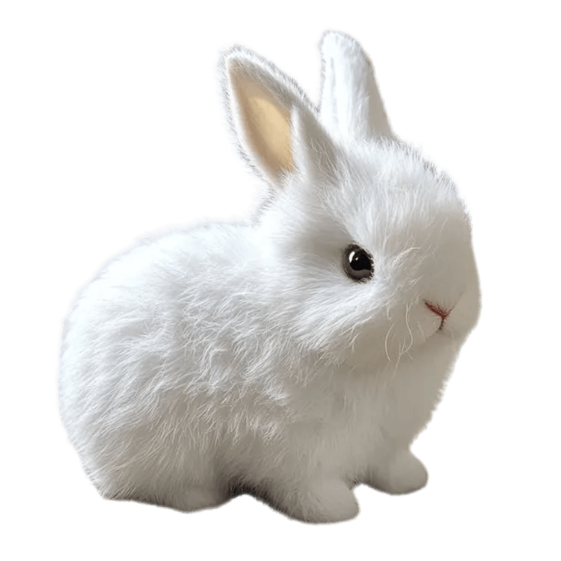 Star des foyers français 🐰 Le jouet en peluche BunnyBuddy™🎀 de Coeurva, réaliste et attendrissant, fait le bonheur des enfants