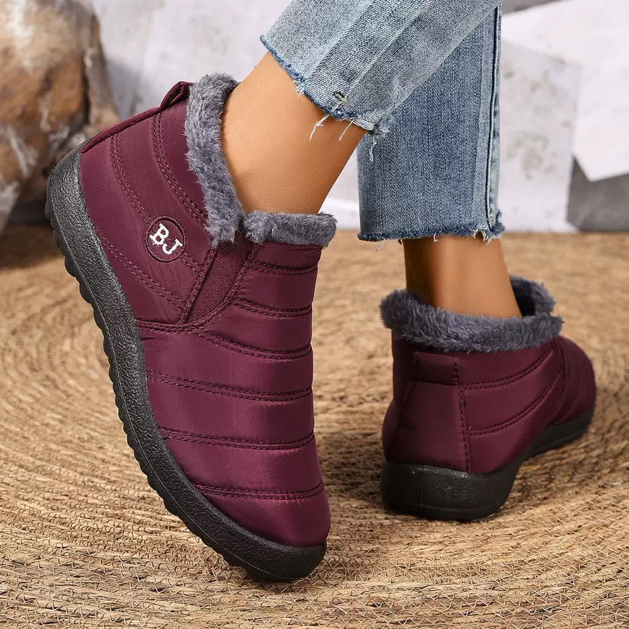 Chaussons d’hiver orthopédiques haut de gamme pour seniors – confort, stabilité et chaleur ! Imperméables 🎉Antidérapants et à -50 %