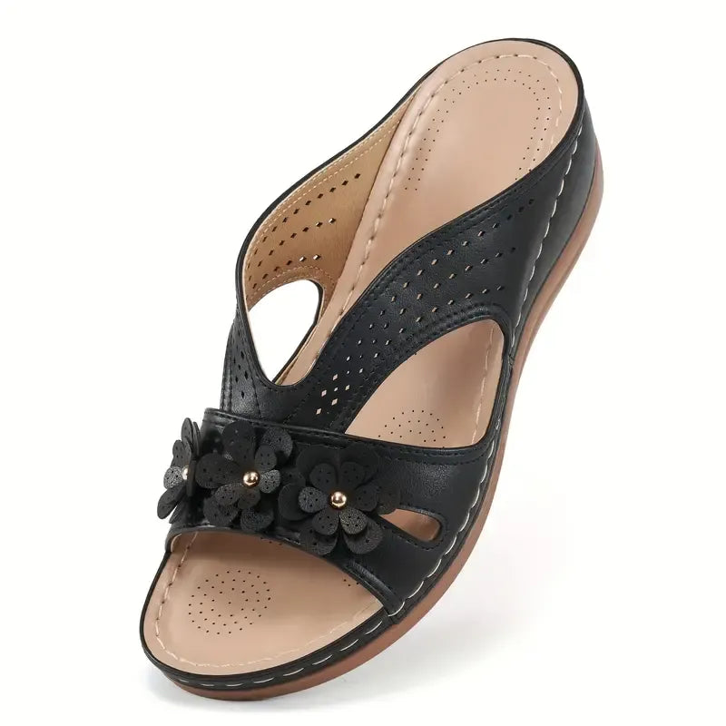 Sandales orthopédiques pour femme, soulagent les douleurs au dos et aux pieds 🔥💖 Deuxième paire à moitié prix