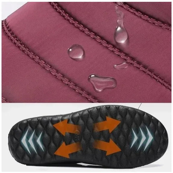 Chaussons d’hiver orthopédiques haut de gamme pour seniors – confort, stabilité et chaleur ! Imperméables 🎉Antidérapants et à -50 %