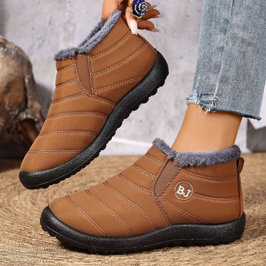 Chaussons d’hiver orthopédiques haut de gamme pour seniors – confort, stabilité et chaleur ! Imperméables 🎉Antidérapants et à -50 %