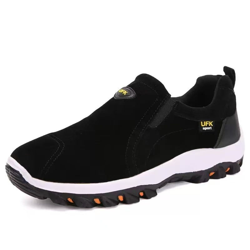 Chaussures orthopédiques imperméables et confortables pour hommes, idéales pour la marche et la randonnée