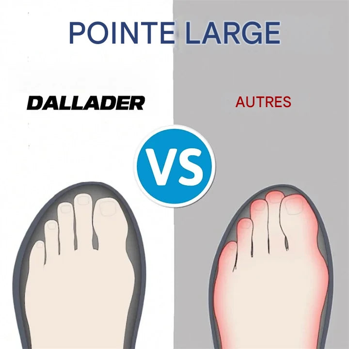 🎁Deux achetés, un offert ! Chaussures orthopédiques pour hommes imperméables et confortables pour la marche et la randonnée(Convient à Tous les Genres)