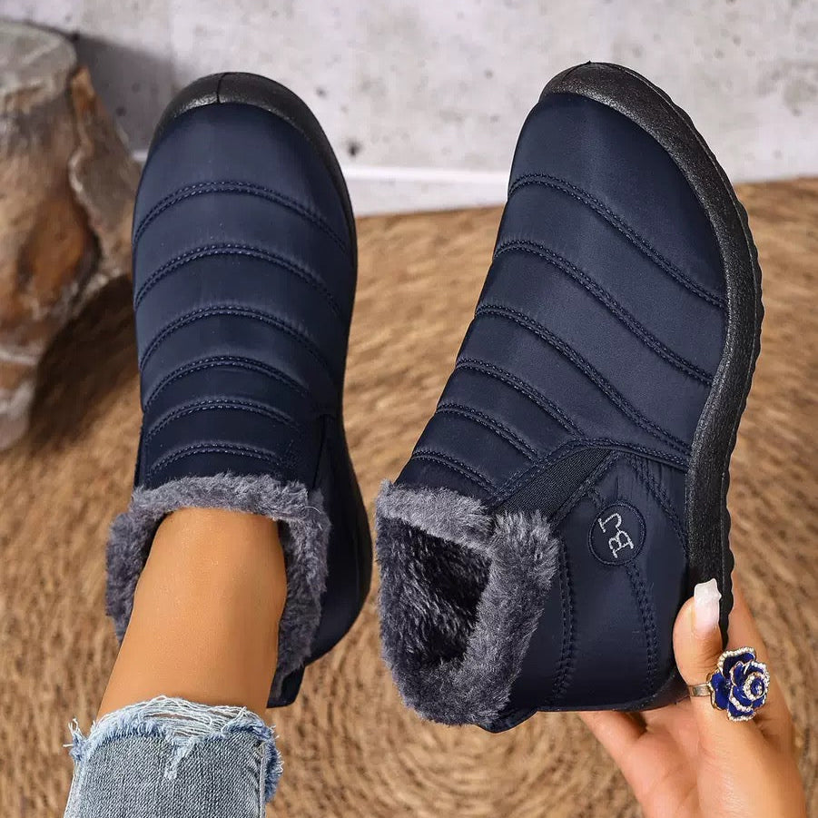 Chaussons d’hiver orthopédiques haut de gamme pour seniors – confort, stabilité et chaleur ! Imperméables 🎉Antidérapants et à -50 %
