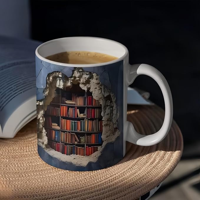 Meilleur Cadeau de Fête 2025🔥Tasse à Café en Céramique à Effet 3D pour la Personne que Vous Aimez