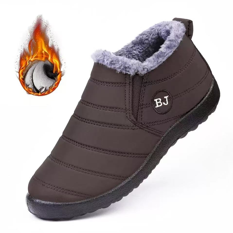 Chaussons d’hiver orthopédiques haut de gamme pour seniors – confort, stabilité et chaleur ! Imperméables 🎉Antidérapants et à -50 %