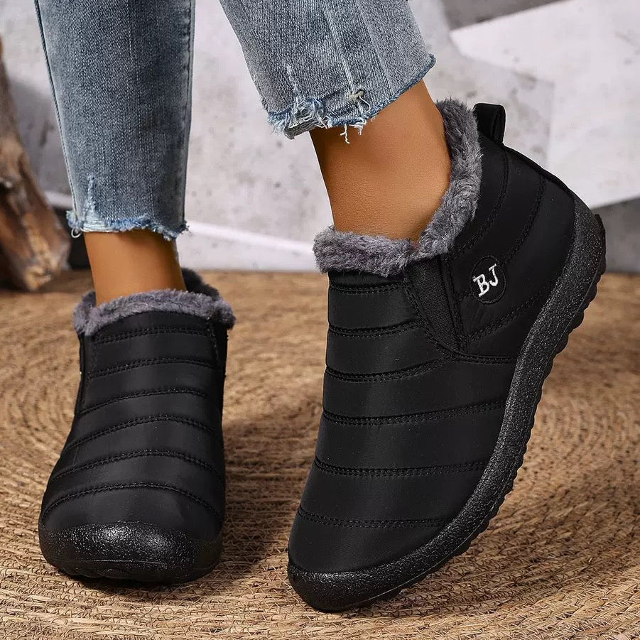 Chaussons d’hiver orthopédiques haut de gamme pour seniors – confort, stabilité et chaleur ! Imperméables 🎉Antidérapants et à -50 %