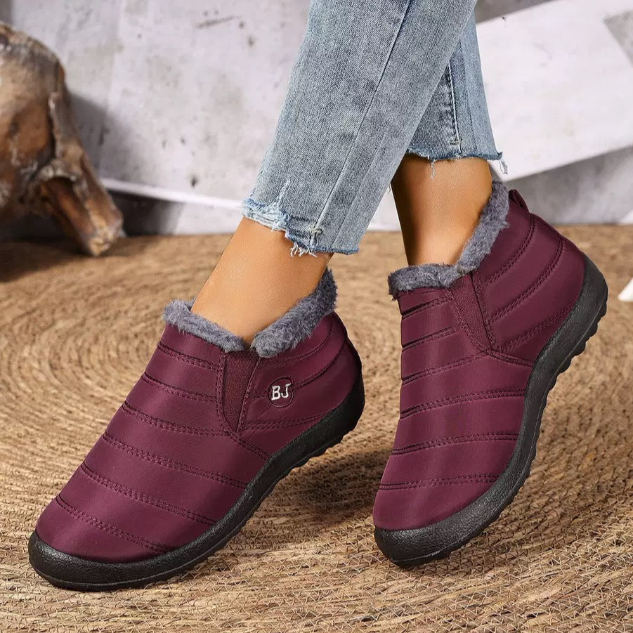 Chaussons d’hiver orthopédiques haut de gamme pour seniors – confort, stabilité et chaleur ! Imperméables 🎉Antidérapants et à -50 %