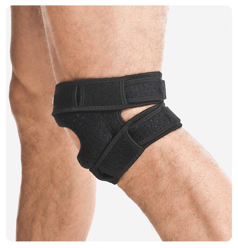 Orthèse rotulienne 3D réglable (idéale pour les coureurs, les joueurs de tennis et les personnes souffrant d'arthrite rotulienne)