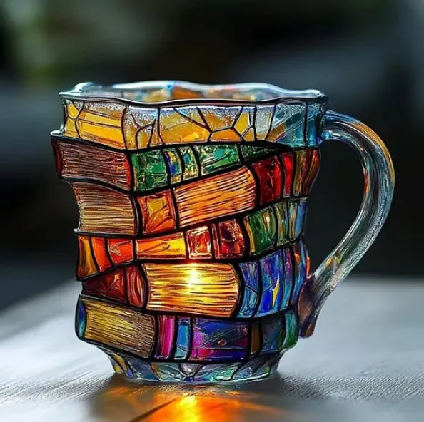 🔥2025 Mug Livre Peint À La Main【Le Cadeau Parfait Pour Chaque Amoureux De La Lecture】