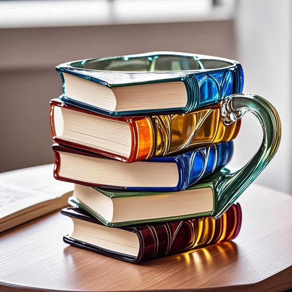 🔥2025 Mug Livre Peint À La Main【Le Cadeau Parfait Pour Chaque Amoureux De La Lecture】