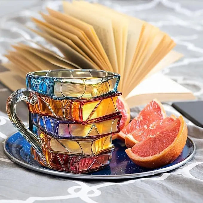 🔥2025 Mug Livre Peint À La Main【Le Cadeau Parfait Pour Chaque Amoureux De La Lecture】