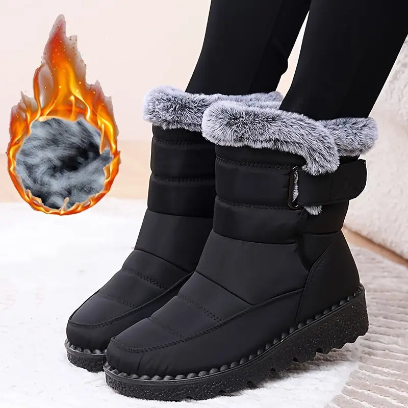 Chaussons d’hiver orthopédiques haut de gamme pour seniors – confort, stabilité et chaleur ! Imperméables 🎉Antidérapants et à -50 %