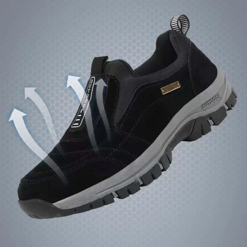 🎁Deux achetés, un offert ! Chaussures orthopédiques pour hommes imperméables et confortables pour la marche et la randonnée(Convient à Tous les Genres)