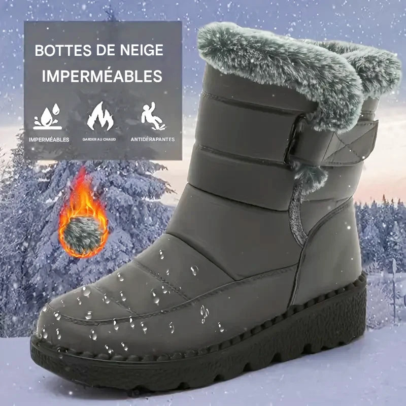 Chaussons d’hiver orthopédiques haut de gamme pour seniors – confort, stabilité et chaleur ! Imperméables 🎉Antidérapants et à -50 %
