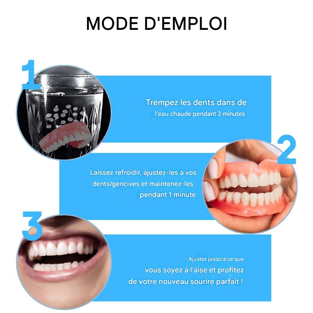 Les dentistes recommandent vivement – prothèses dentaires en céramique pour seniors 🦷 la deuxième paire à moitié prix 🔥 nous conseillons d’en acheter deux paires en réserve 🎁