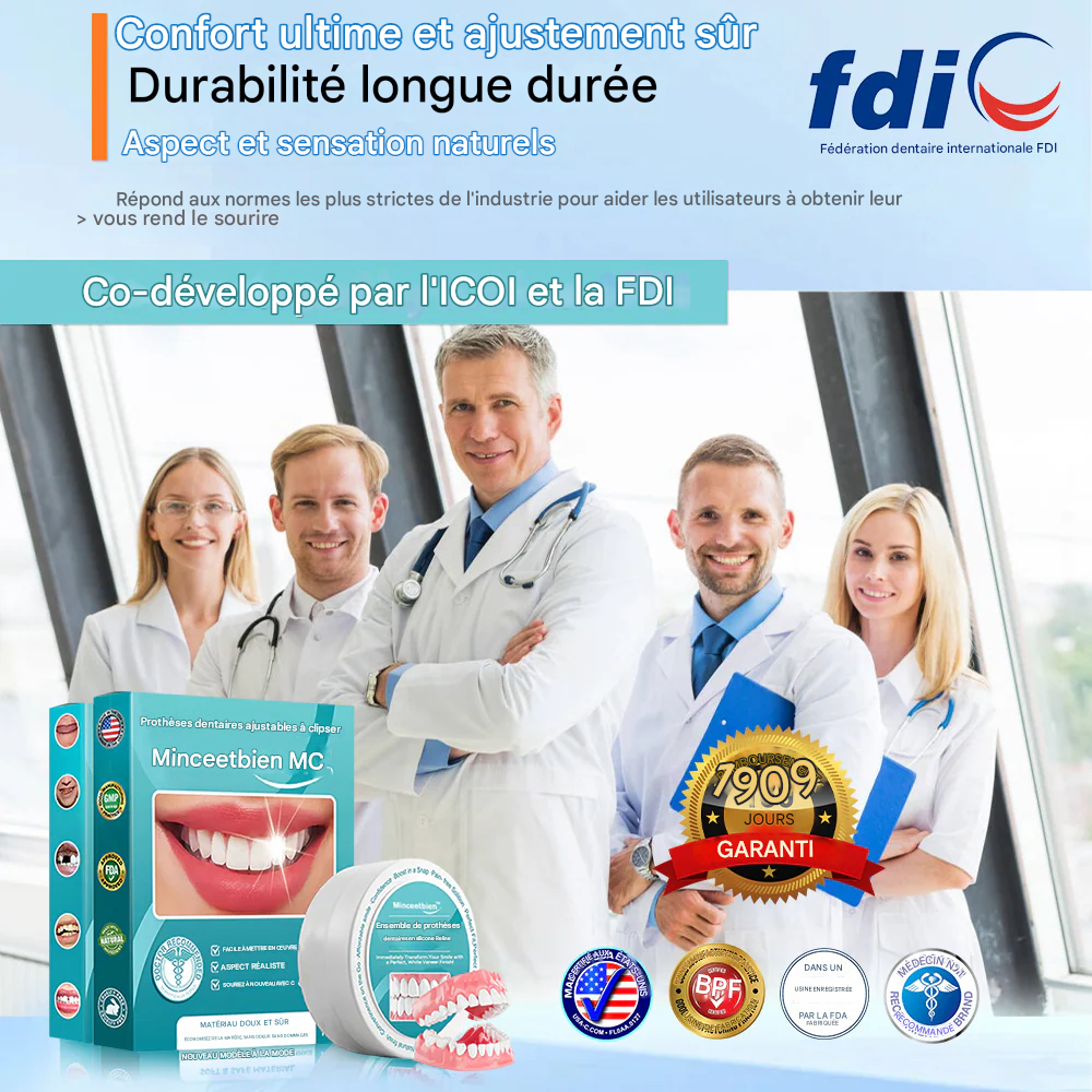 Les dentistes recommandent vivement – prothèses dentaires en céramique pour seniors 🦷 la deuxième paire à moitié prix 🔥 nous conseillons d’en acheter deux paires en réserve 🎁