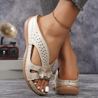 Sandales orthopédiques pour femme, soulagent les douleurs au dos et aux pieds 🔥💖 Deuxième paire à moitié prix