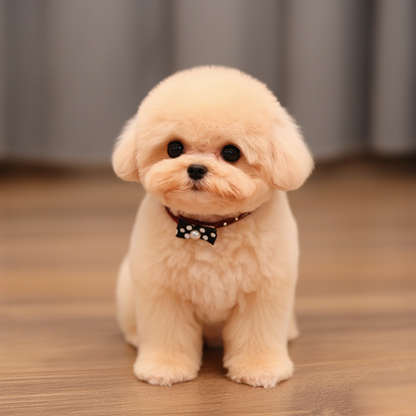 Coeurva Chien En Peluche à Poil Court, Compagnon Pour Enfants