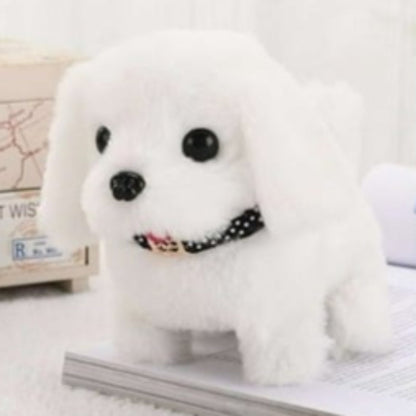 Coeurva Chien En Peluche à Poil Court, Compagnon Pour Enfants