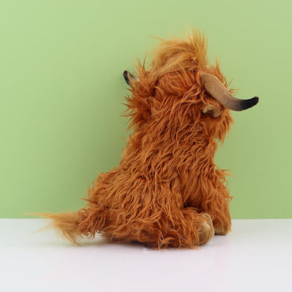 Star des foyers français 🎁 La peluche Highland Cow Coeurva™🐮adorable et réconfortante est adorée par toute la famille
