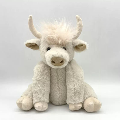 Star des foyers français 🎁 La peluche Highland Cow Coeurva™🐮adorable et réconfortante est adorée par toute la famille