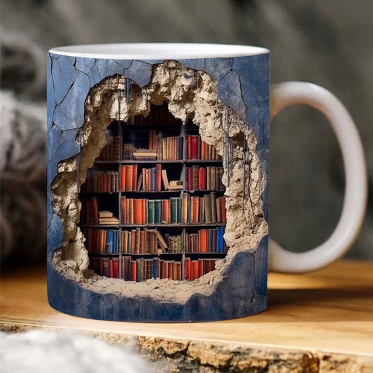 Meilleur Cadeau de Fête 2025🔥Tasse à Café en Céramique à Effet 3D pour la Personne que Vous Aimez