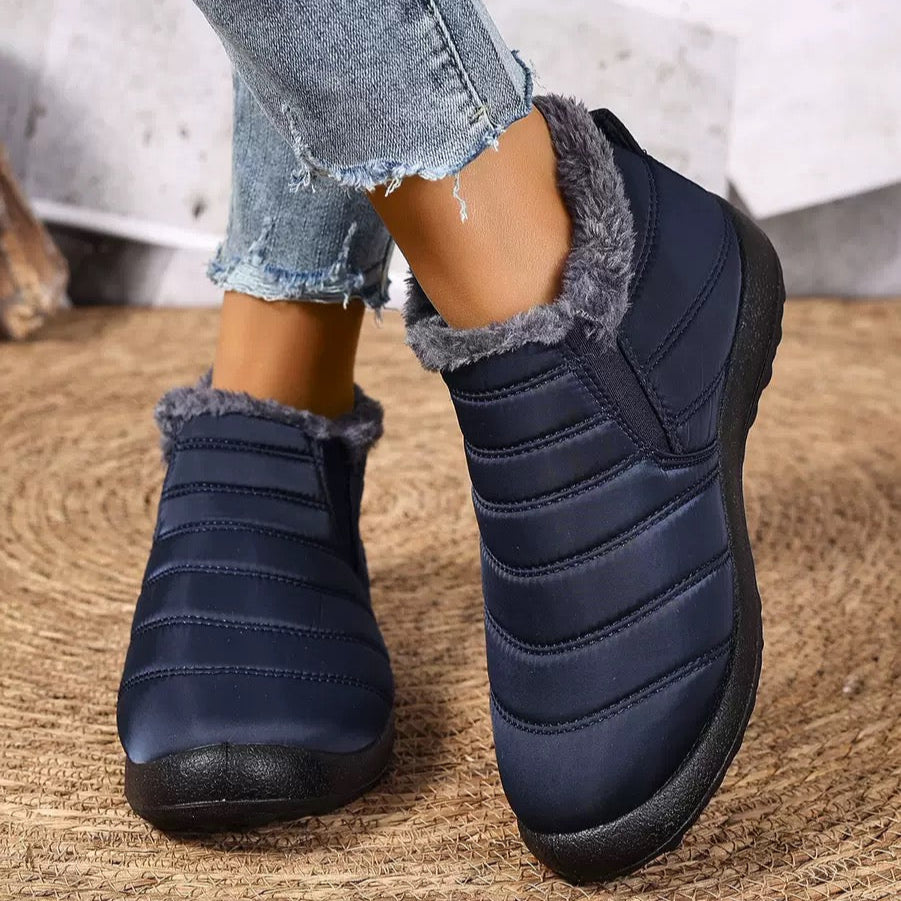 Chaussons d’hiver orthopédiques haut de gamme pour seniors – confort, stabilité et chaleur ! Imperméables 🎉Antidérapants et à -50 %