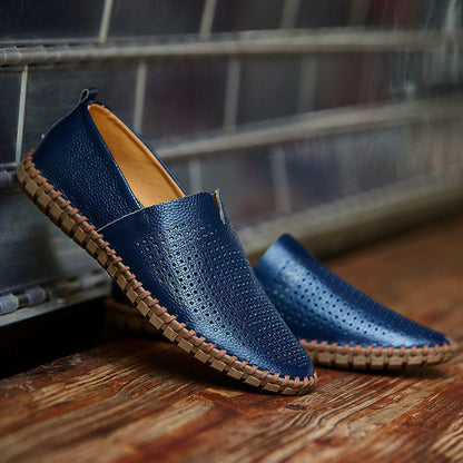 Chaussures orthopédiques en cuir véritable pour hommes, pour rester debout toute la journée sans douleur