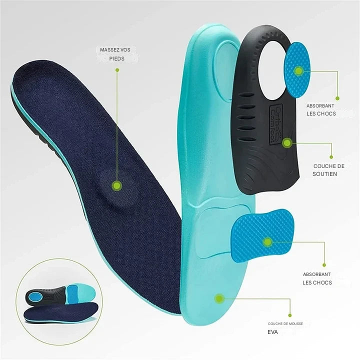 🎁Deux achetés, un offert ! Chaussures orthopédiques pour hommes imperméables et confortables pour la marche et la randonnée(Convient à Tous les Genres)