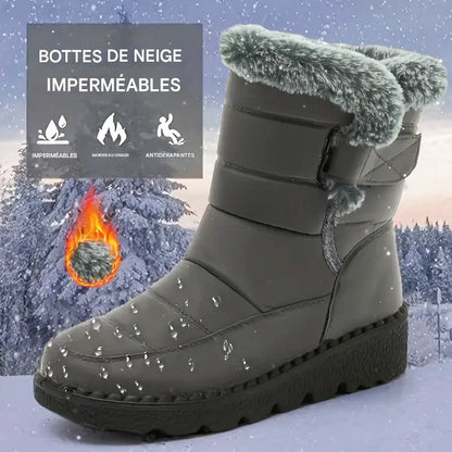 Chaussons d’hiver orthopédiques haut de gamme pour seniors – confort, stabilité et chaleur ! Imperméables 🎉Antidérapants et à -50 %
