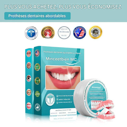 Les dentistes recommandent vivement – prothèses dentaires en céramique pour seniors 🦷 la deuxième paire à moitié prix 🔥 nous conseillons d’en acheter deux paires en réserve 🎁