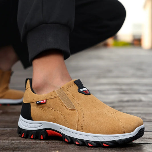 Chaussures orthopédiques imperméables et confortables pour hommes, idéales pour la marche et la randonnée